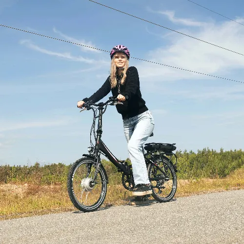 Hopfällbar elcykel - 7-växlad - 13Ah litiumbatteri