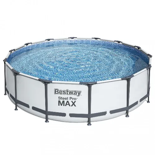Bestway pool ovan mark Ø4\,3m - 107cm djup | Steel Pro MAX (56950)