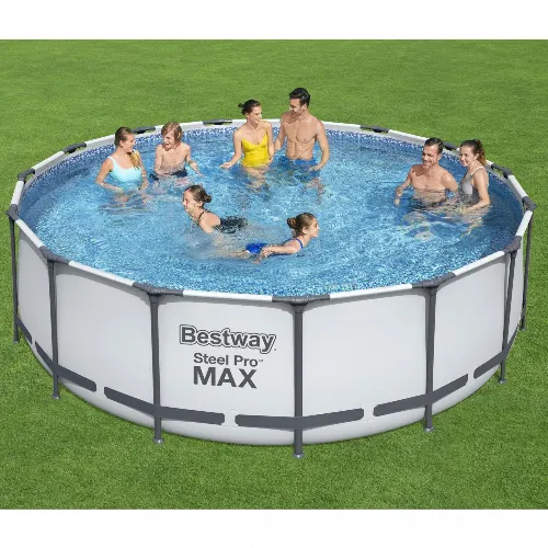Bestway pool ovan mark Ø4\,6m - 122cm djup | Steel Pro MAX (56438)