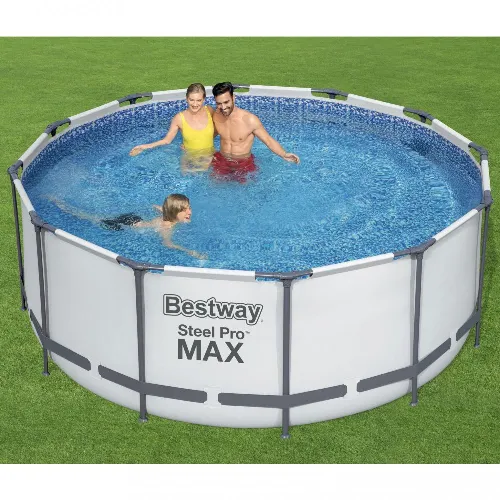 Bestway pool ovan mark Ø3\,6m - 122cm djup | Steel Pro MAX (56420)