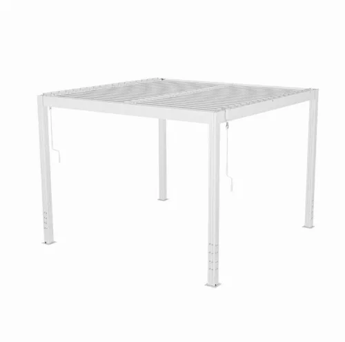 Pergola | Öppningsbart lamelltak | 300x220 cm | Vit