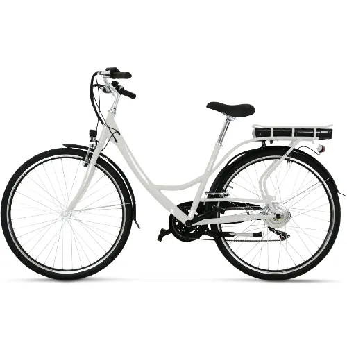 Elcykel dam 28" | 250W - 14,5 Ah | Europatillverkad | Lyfco Elinor 2.0 | Vit